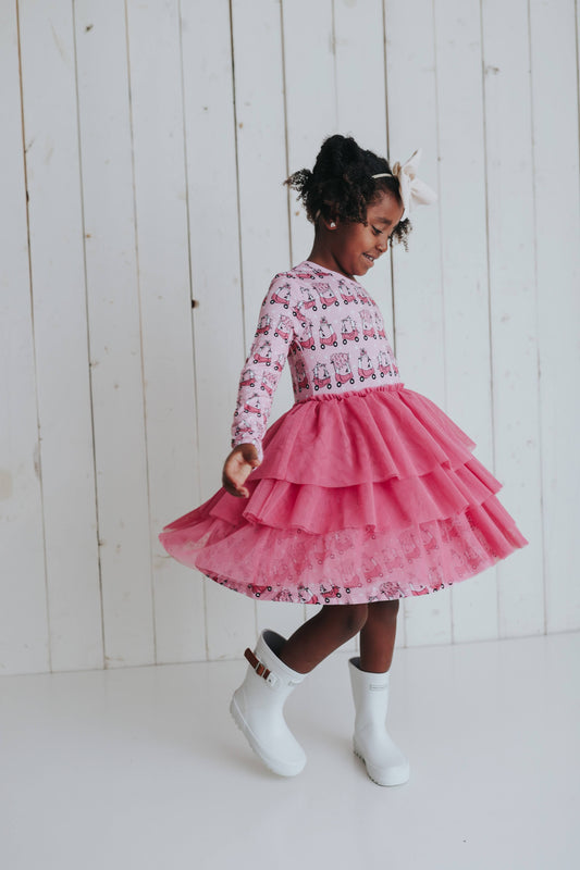 PINK LITTLE CHRISTMAS DREAM TUTU DRESS