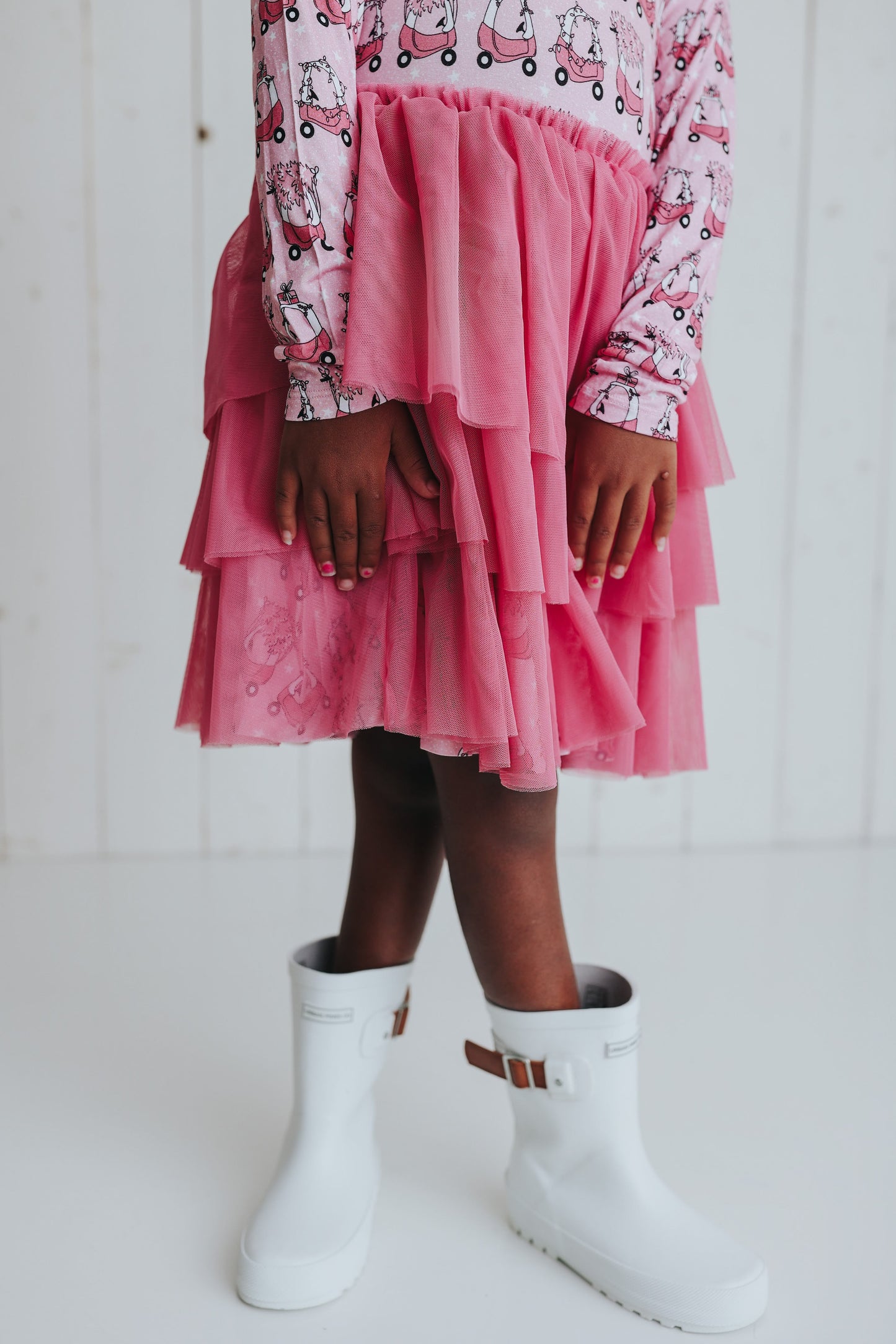 PINK LITTLE CHRISTMAS DREAM TUTU DRESS