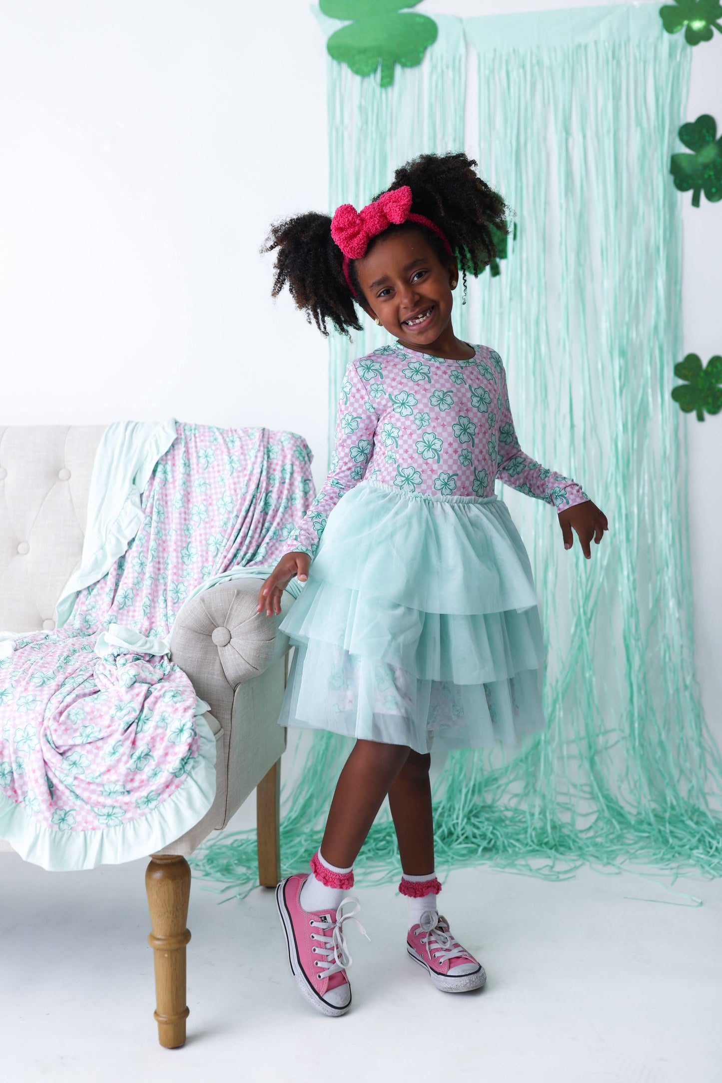 LITTLE MISS SHAMROCK DREAM TUTU DRESS