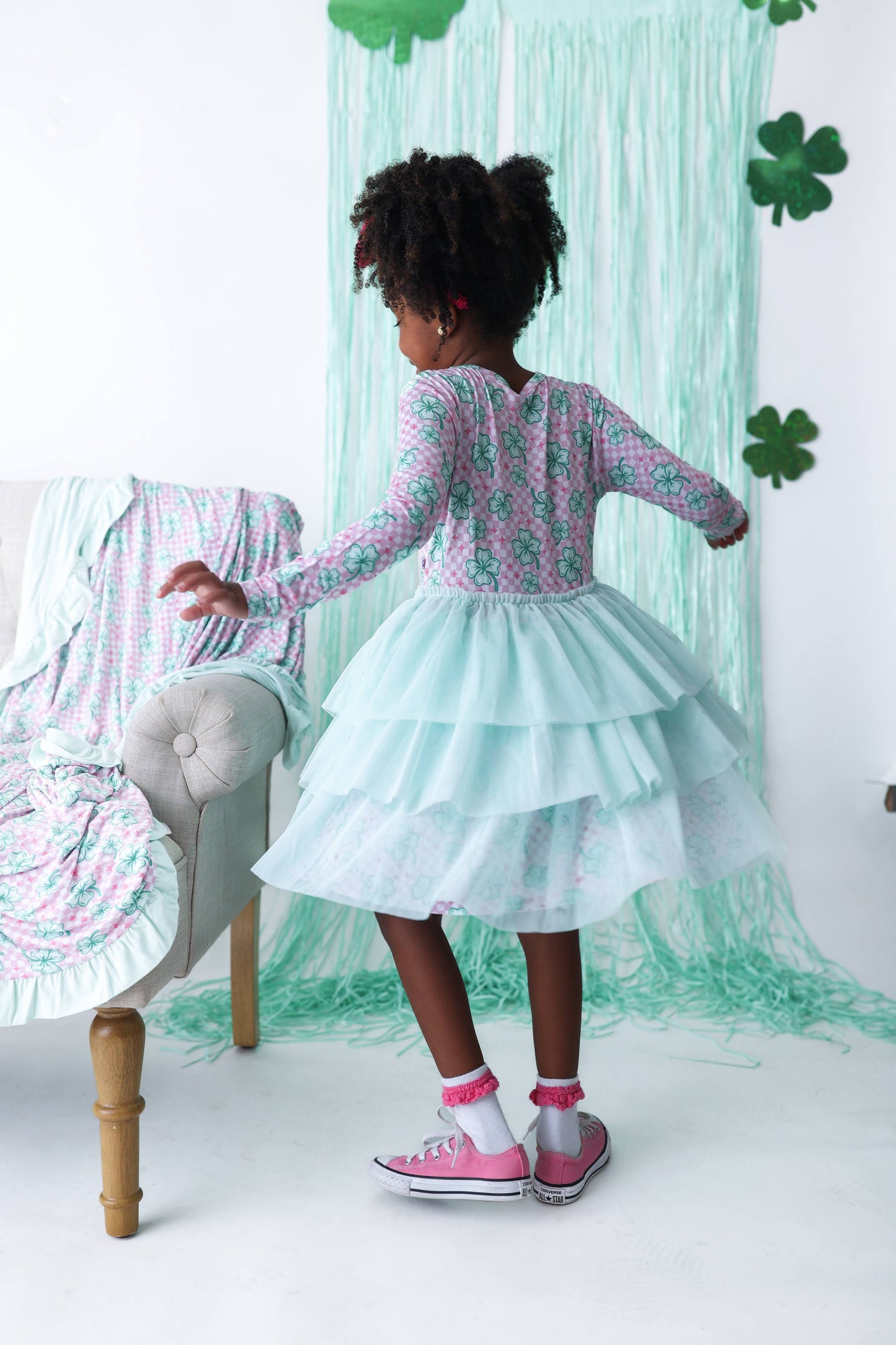 LITTLE MISS SHAMROCK DREAM TUTU DRESS