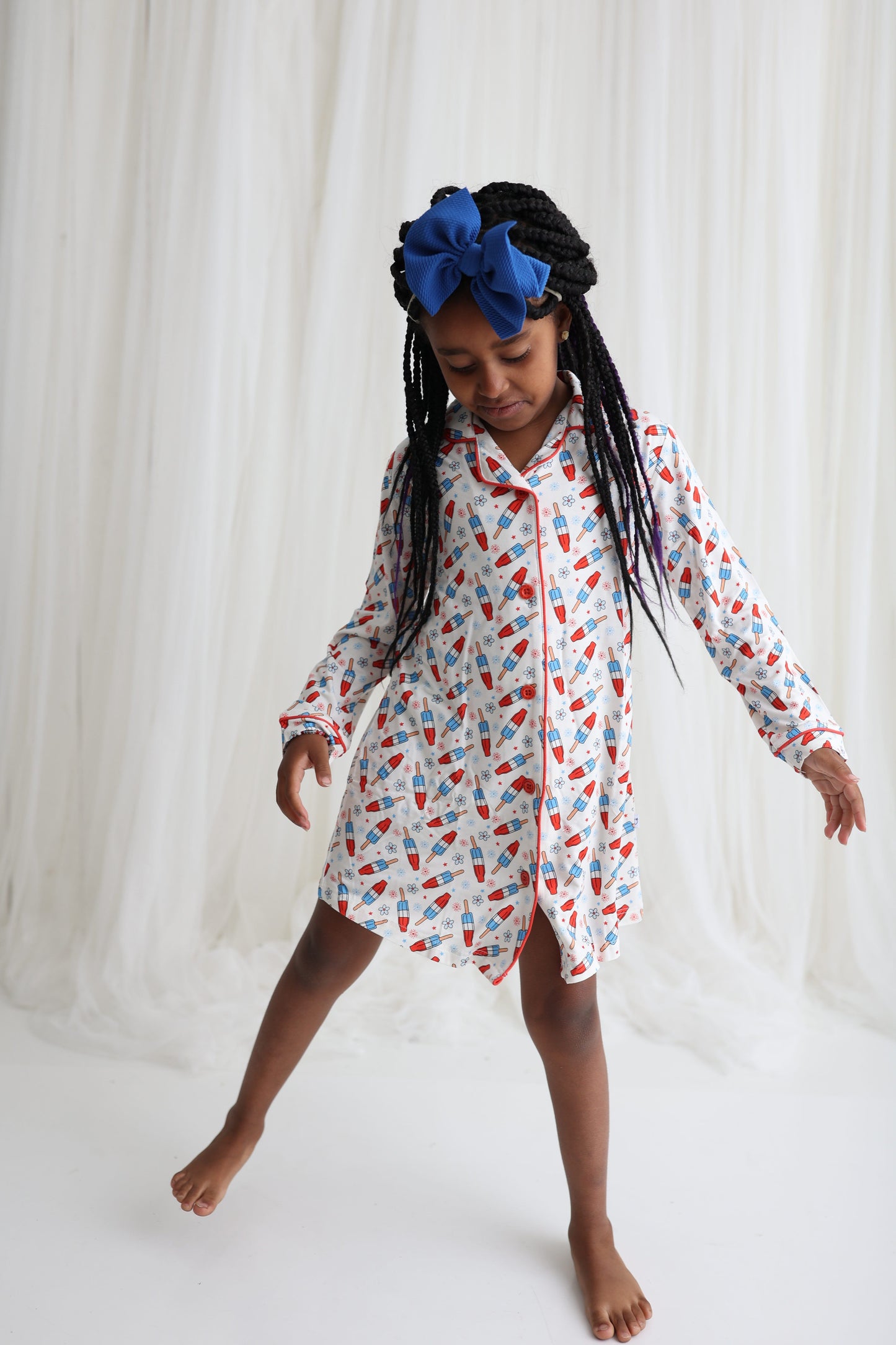 LITTLE MISS FIRECRACKER GIRL'S DREAM GOWN