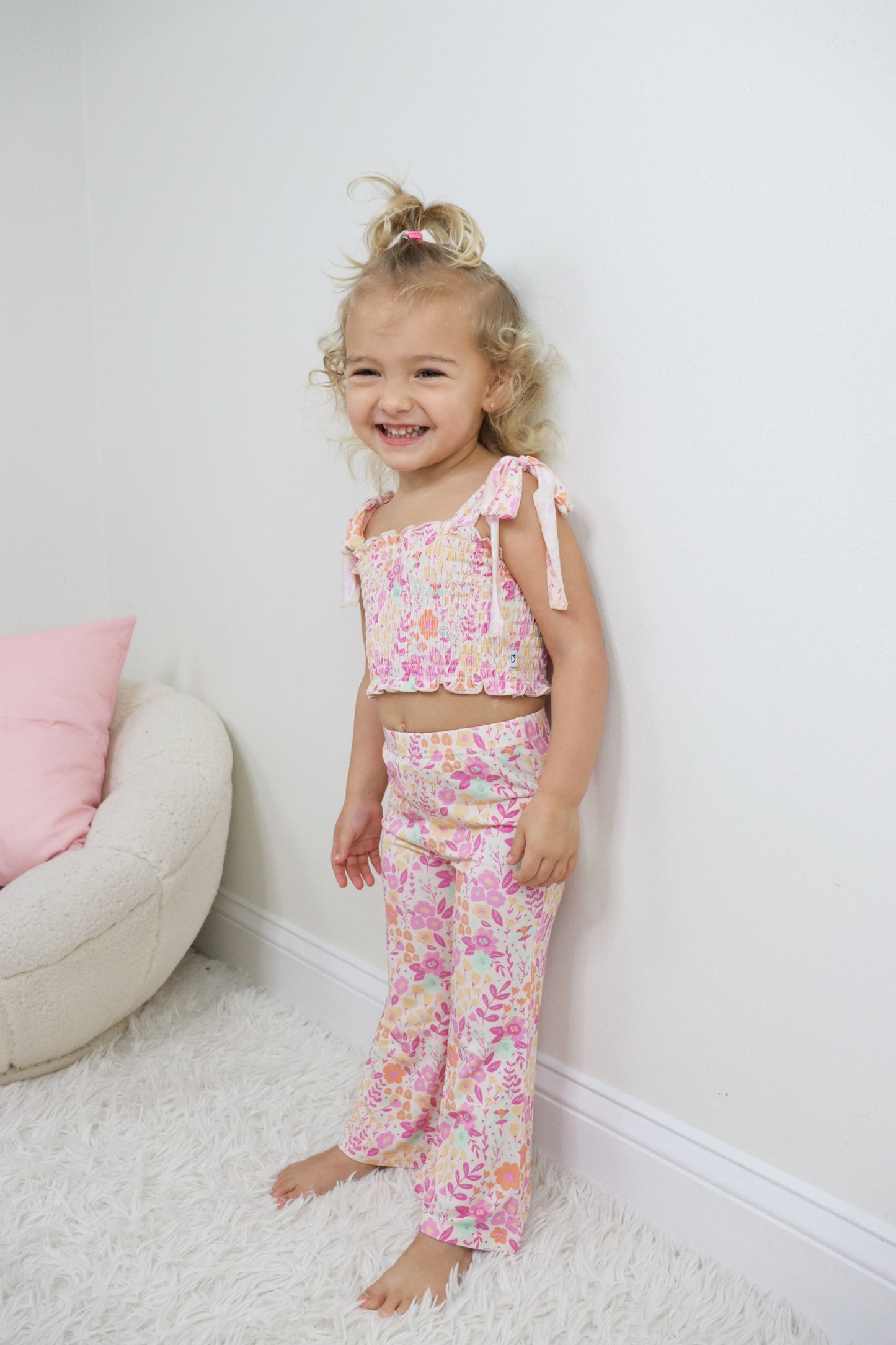 GARDEN TREASURES DREAM SMOCKED FLARE SET