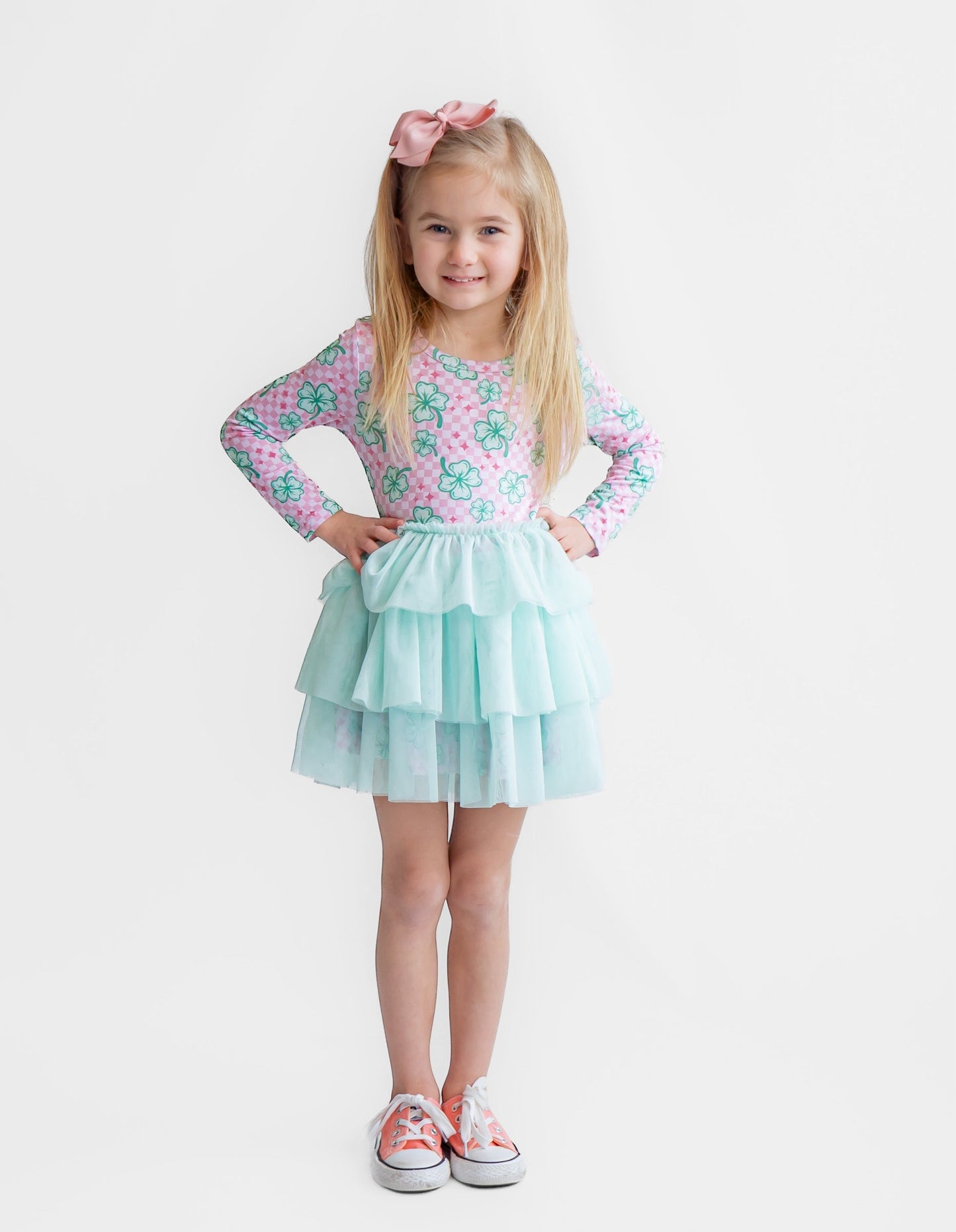 LITTLE MISS SHAMROCK DREAM TUTU DRESS