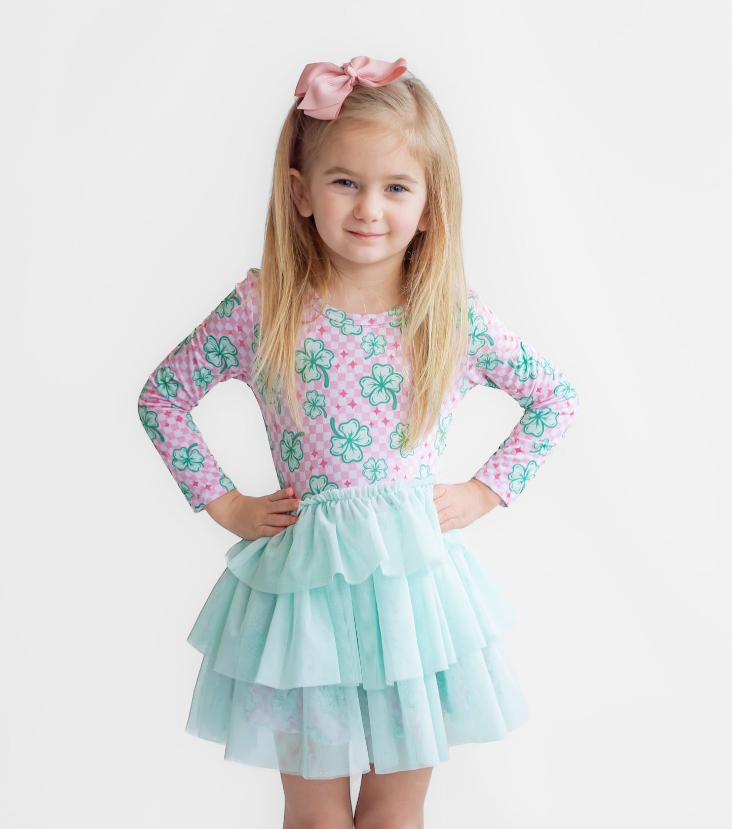 LITTLE MISS SHAMROCK DREAM TUTU DRESS