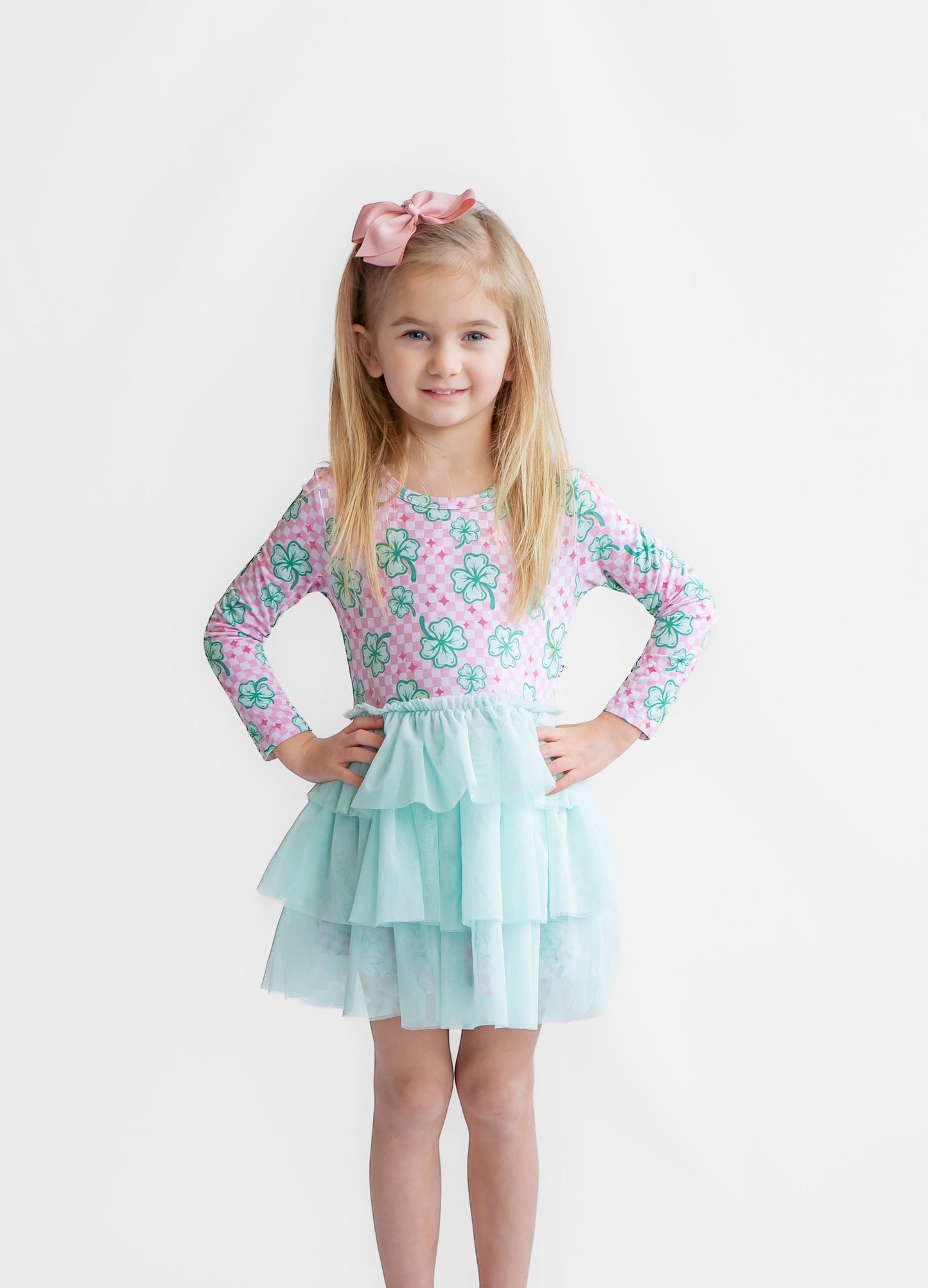 LITTLE MISS SHAMROCK DREAM TUTU DRESS