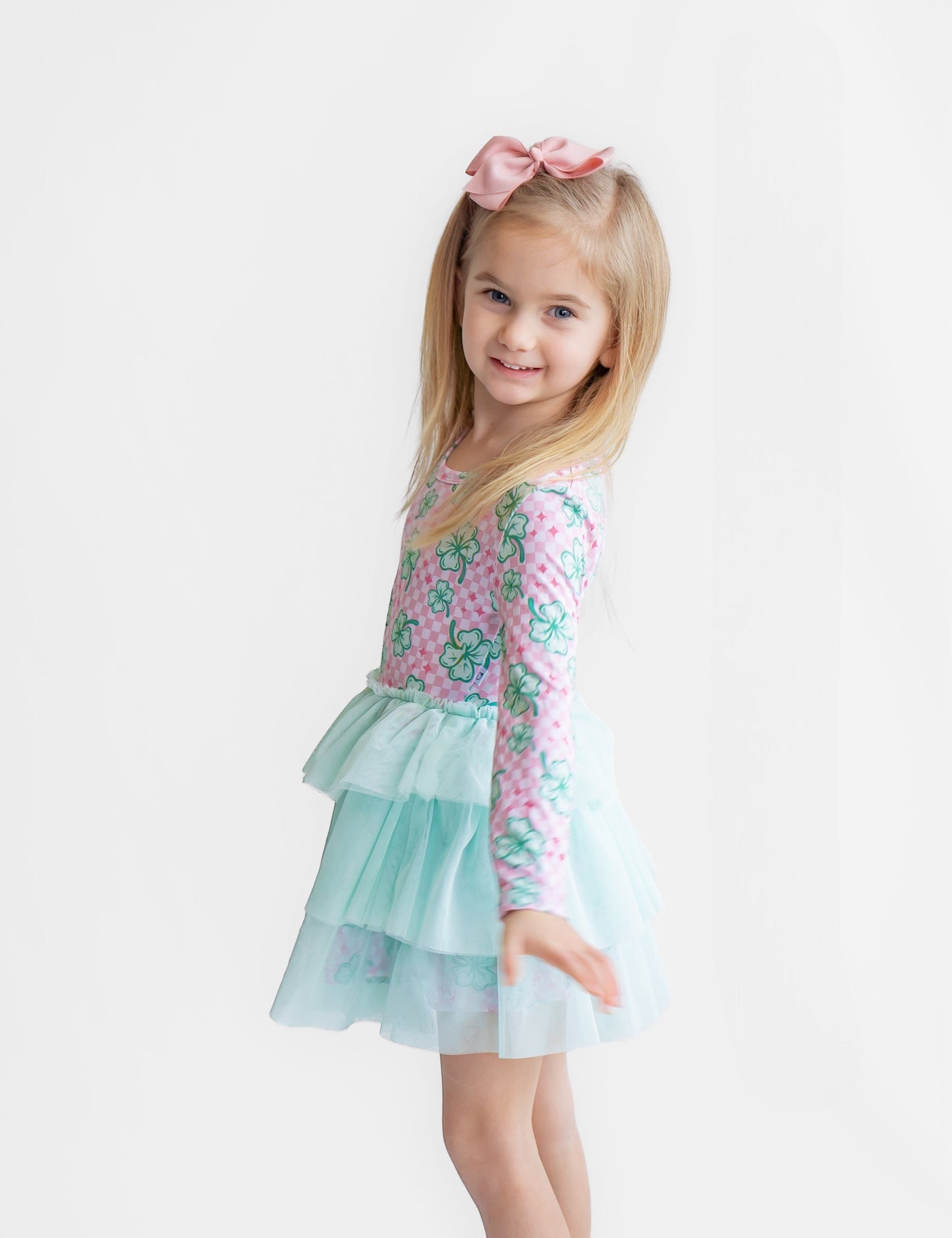 LITTLE MISS SHAMROCK DREAM TUTU DRESS