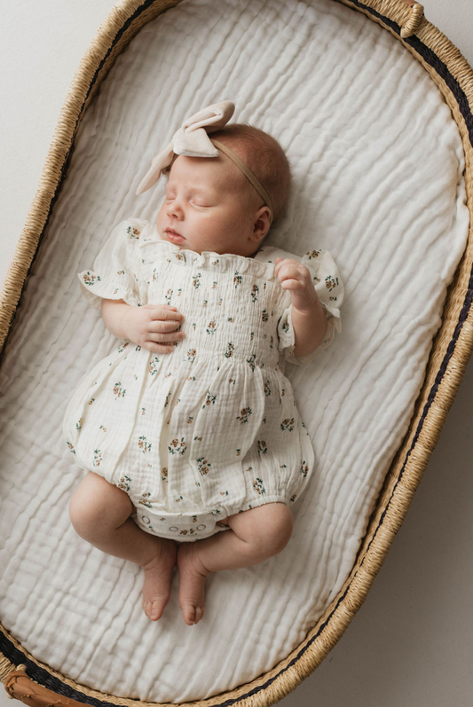 Muslin Romper | Garden Days