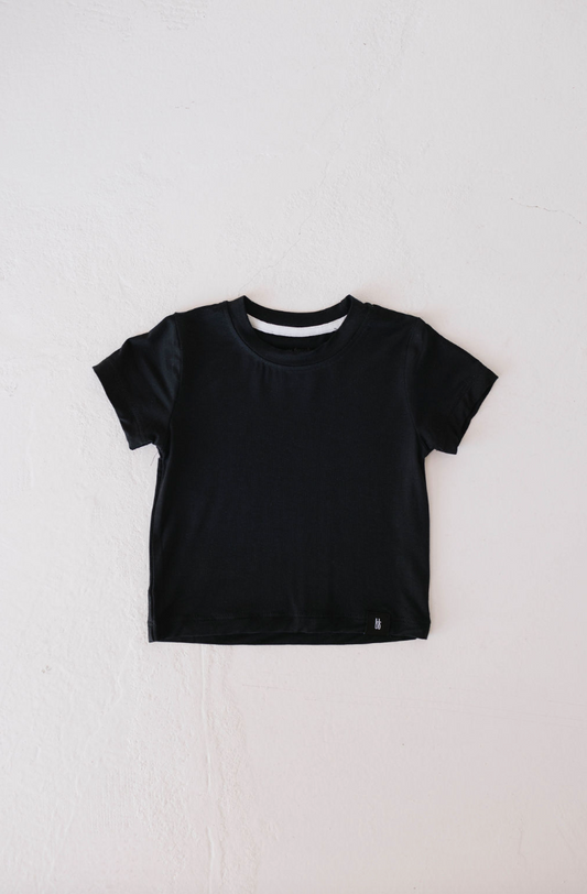 Basic Bamboo Tee | Midnight Black