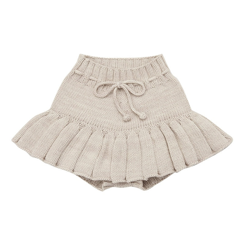 Girls Knit Skort Bottom