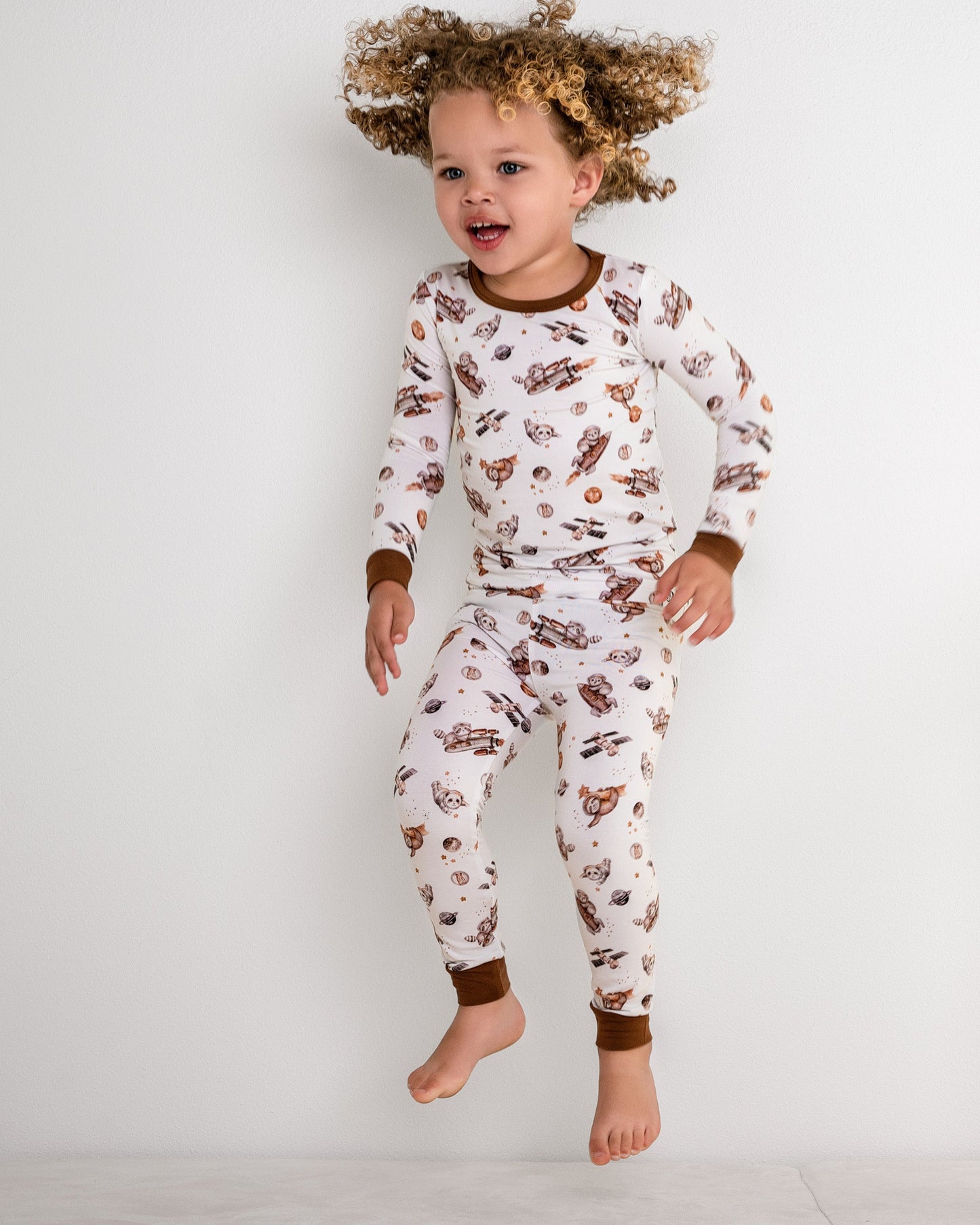 Outersloth (Space) Long Sleeve PJ's BDLJ