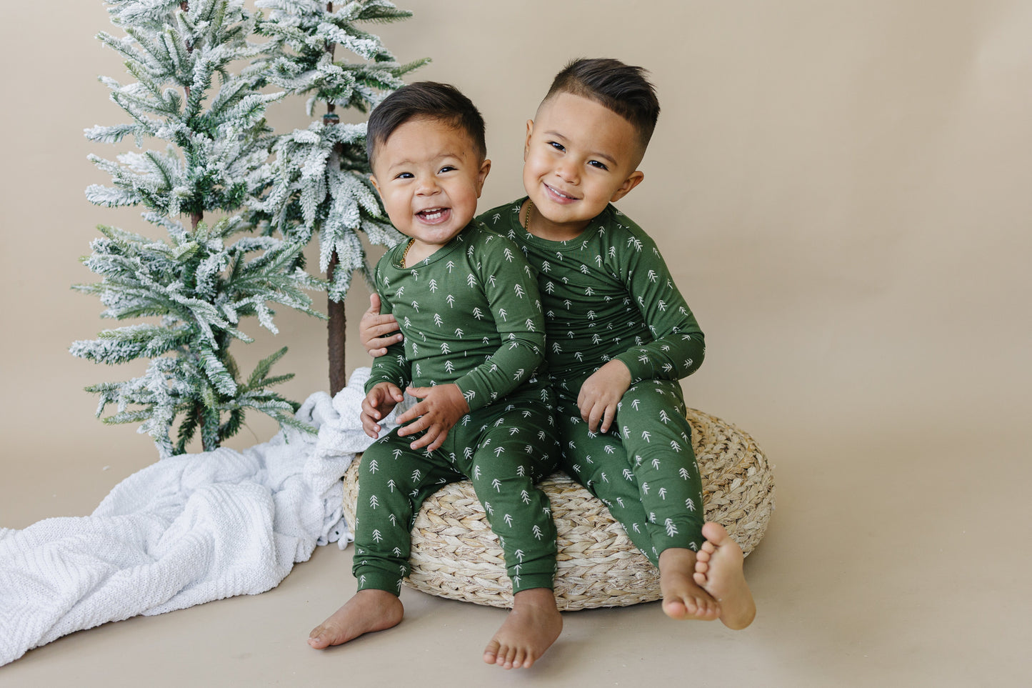 Evergreen Dreams 2pc Bamboo Pajamas *Sizes 0/3 through 6/12 months Left