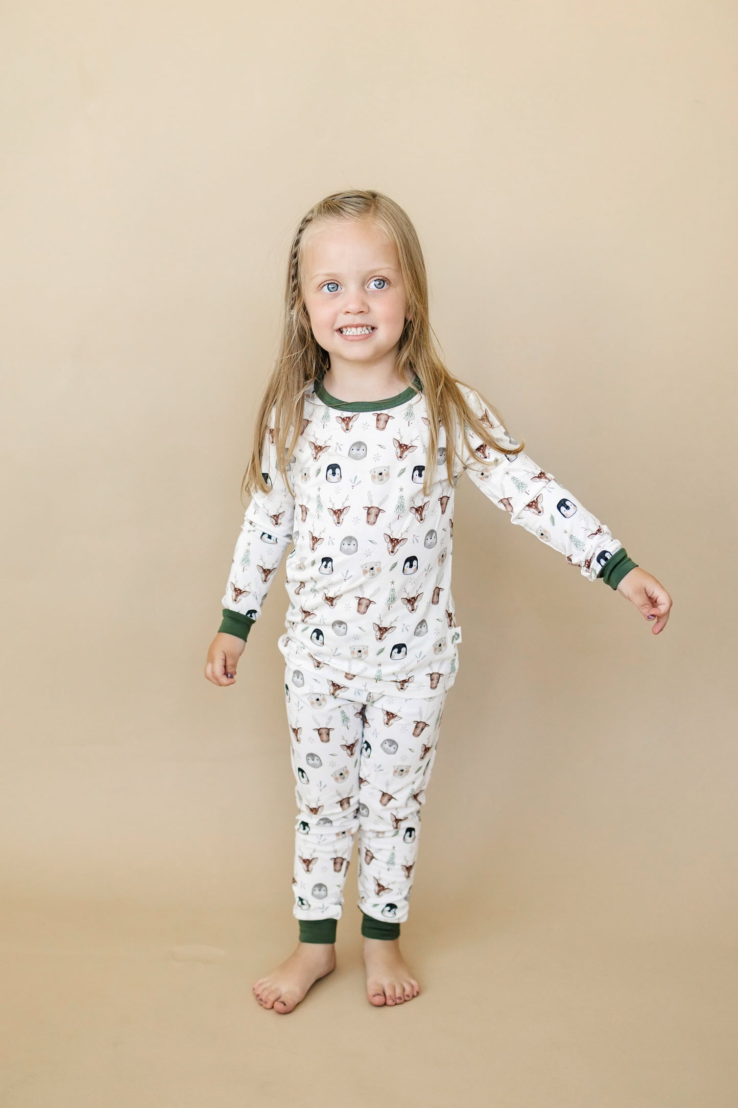 North Pole Pals 2pc Bamboo Pajamas