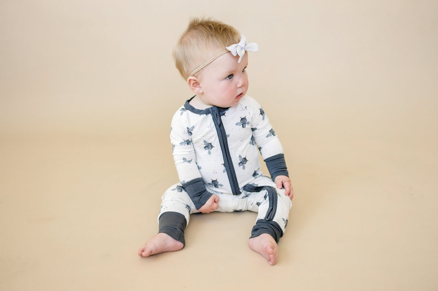 Batty for Bedtime Bamboo Zippy Romper