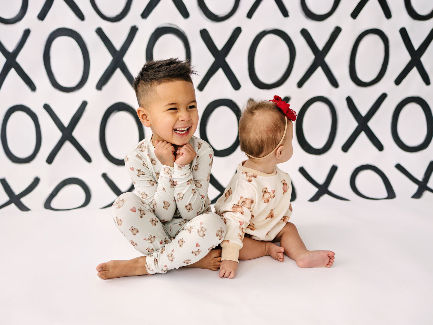 Teddy-Gram 2pc Bamboo Pajama Set