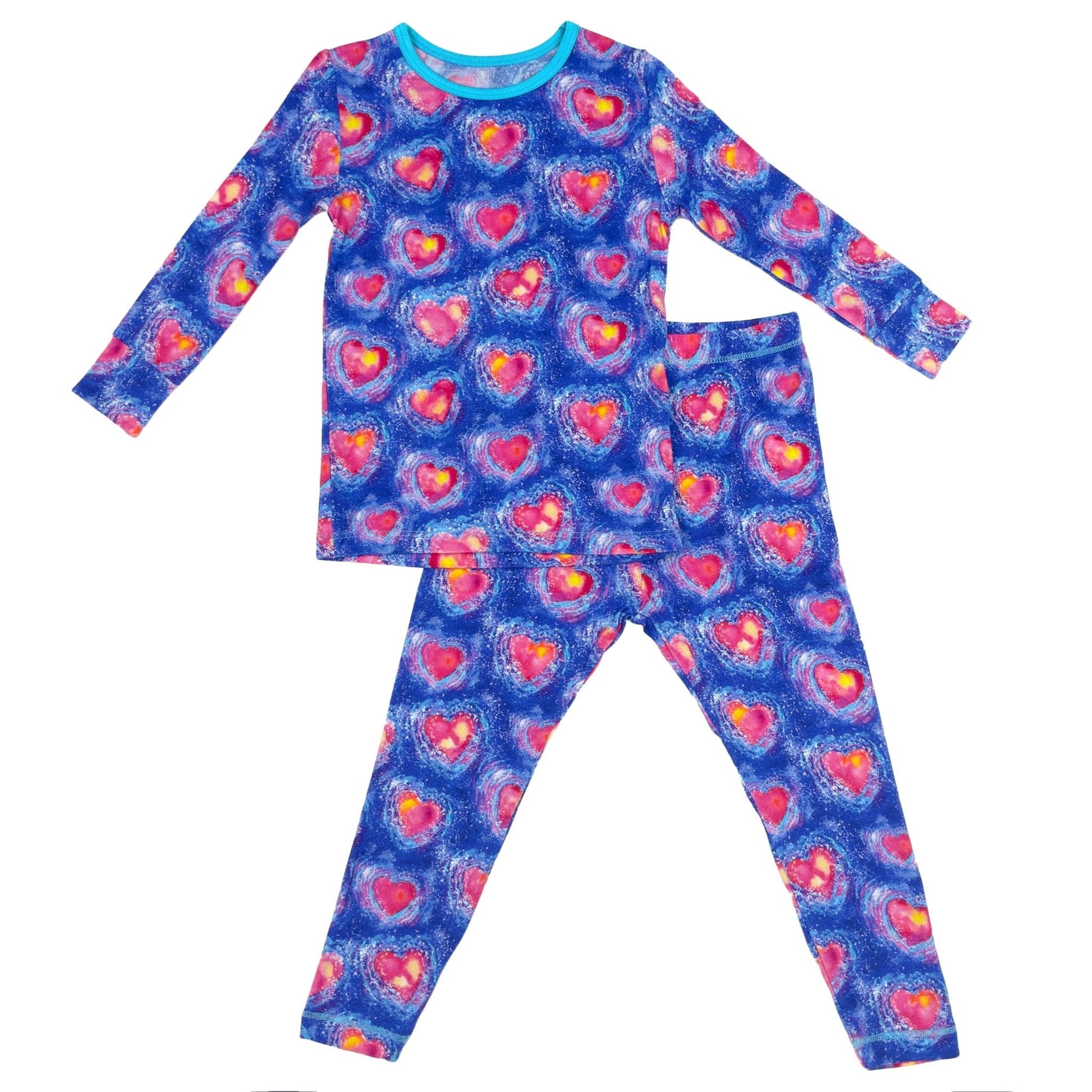 A Thousand Hearts Long Sleeve Pajama Set (18M - 12Y) - Mack & Harvie