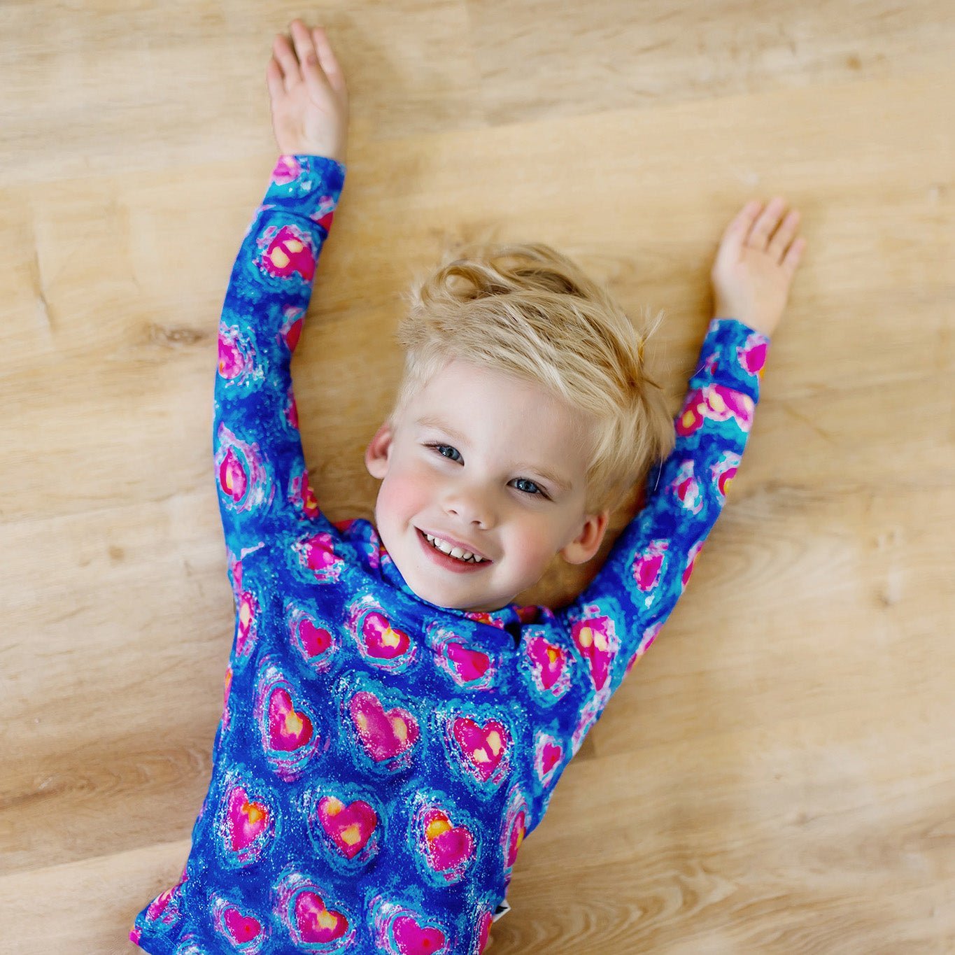 A Thousand Hearts Long Sleeve Pajama Set (18M - 12Y) - Mack & Harvie