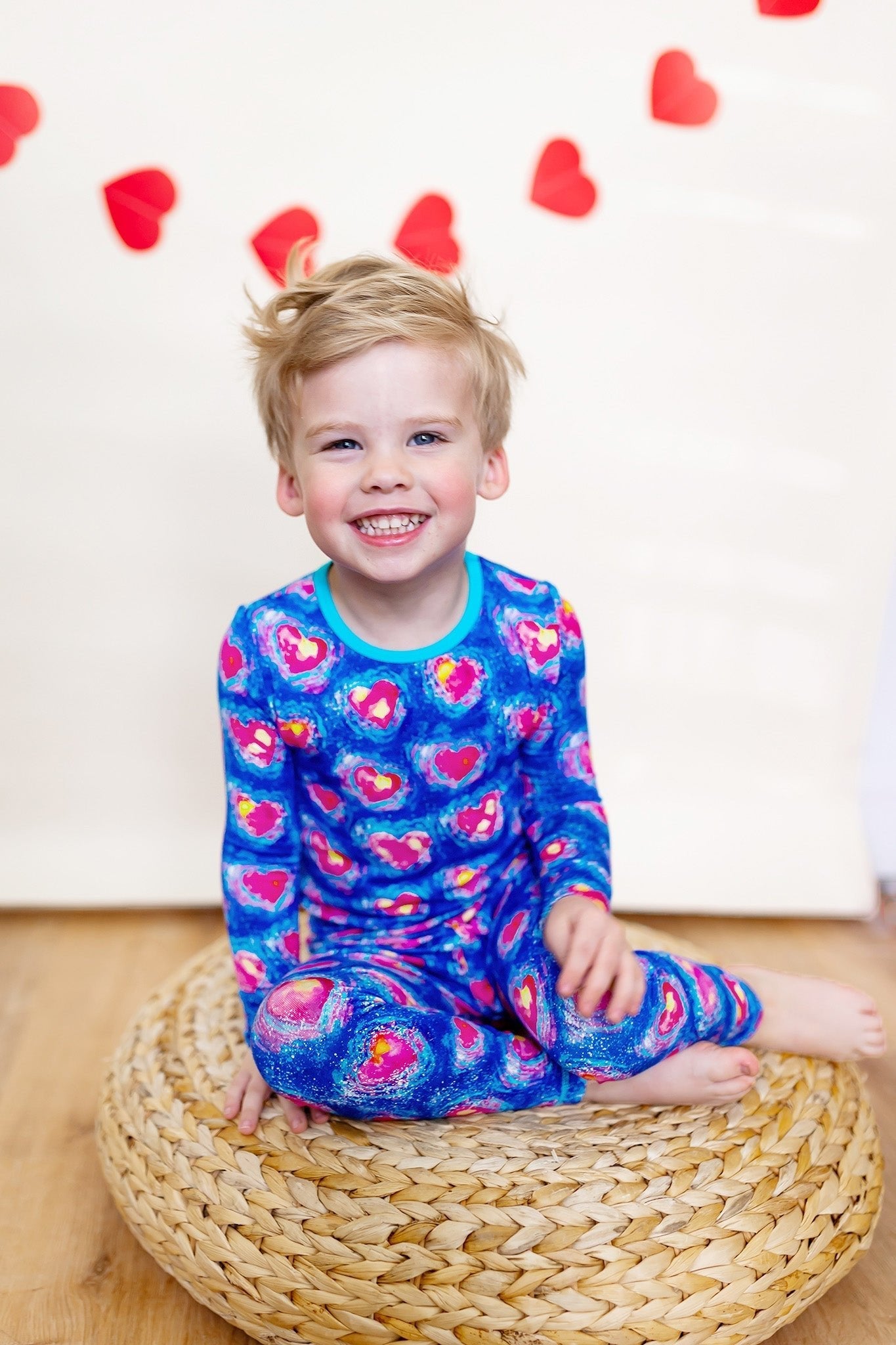 A Thousand Hearts Long Sleeve Pajama Set (18M - 12Y) - Mack & Harvie