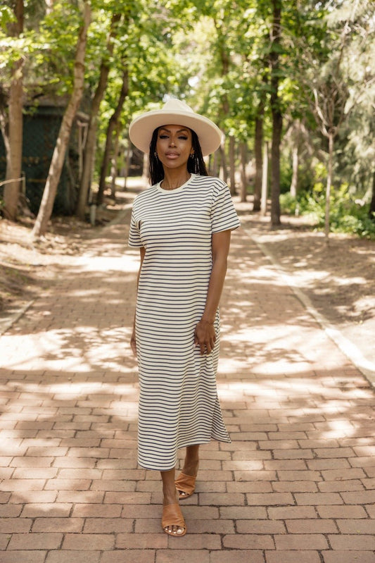 All Alright Stripe Dress - Mack & Harvie