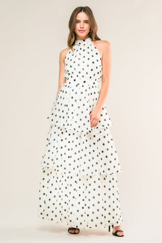 ALONG THE SHORELINE WOVEN MAXI DRESS - Mack & Harvie