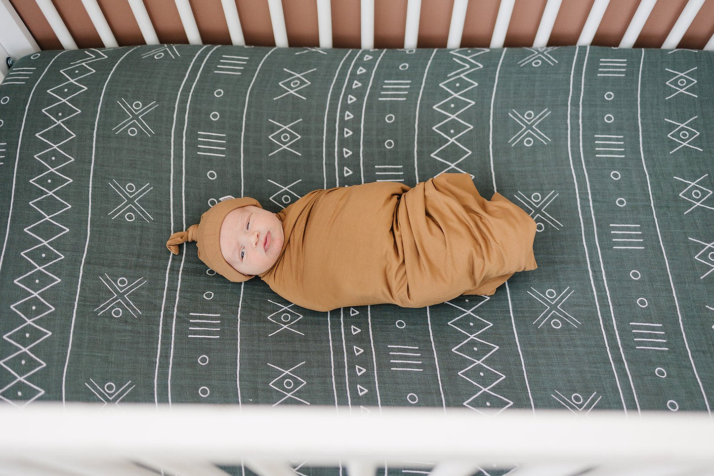 Alpine Muslin Crib Sheet - Mack & Harvie