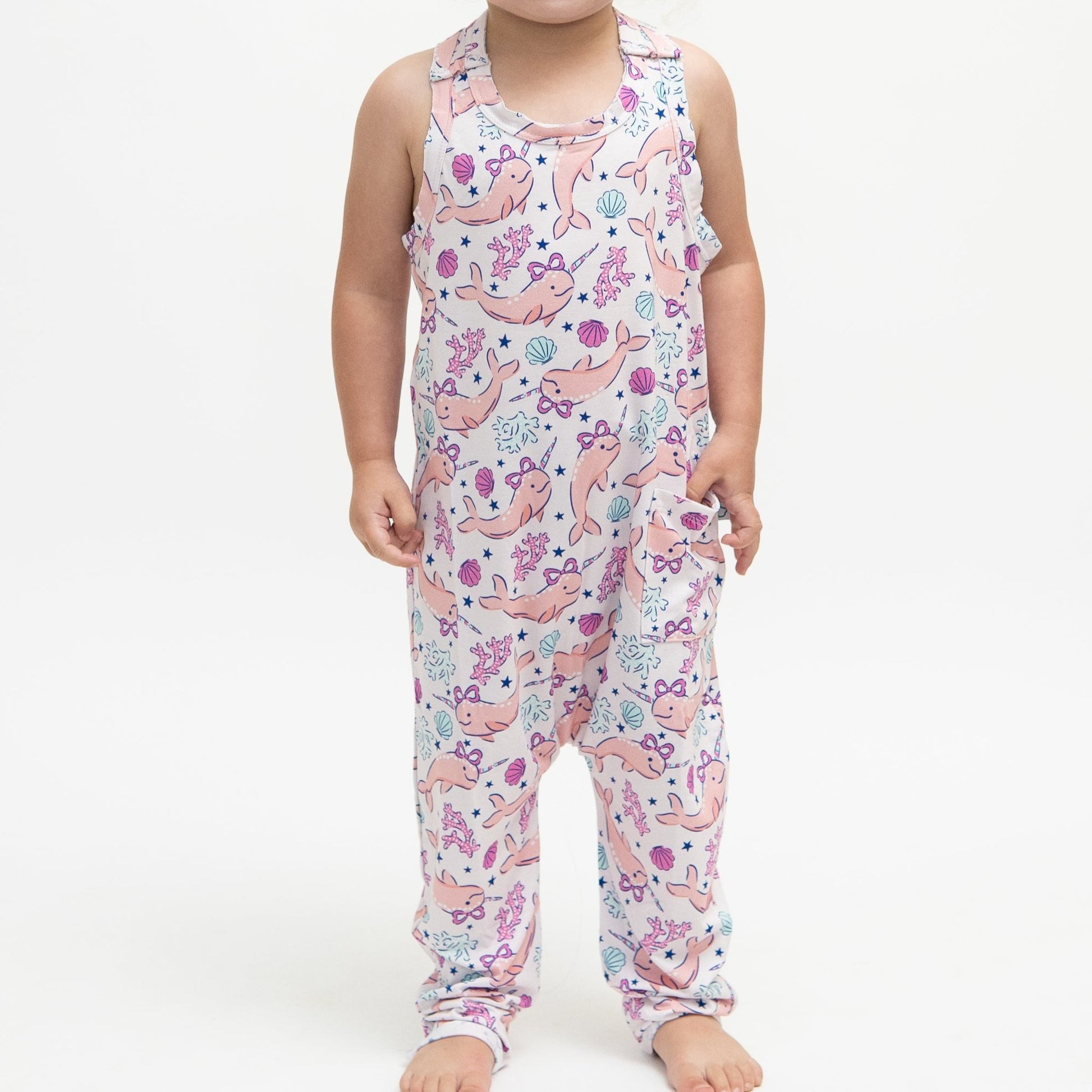 Arctic Princess Racerback Pocket Romper - Mack & Harvie