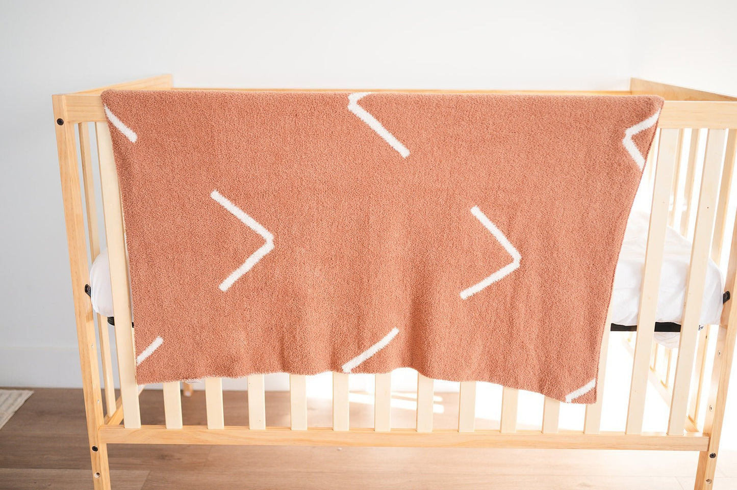 Arrow Blanket - Caramel/Cream - Mack & Harvie