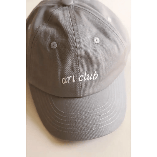 Art Club Kids Ball Cap in Gray - Mack & Harvie