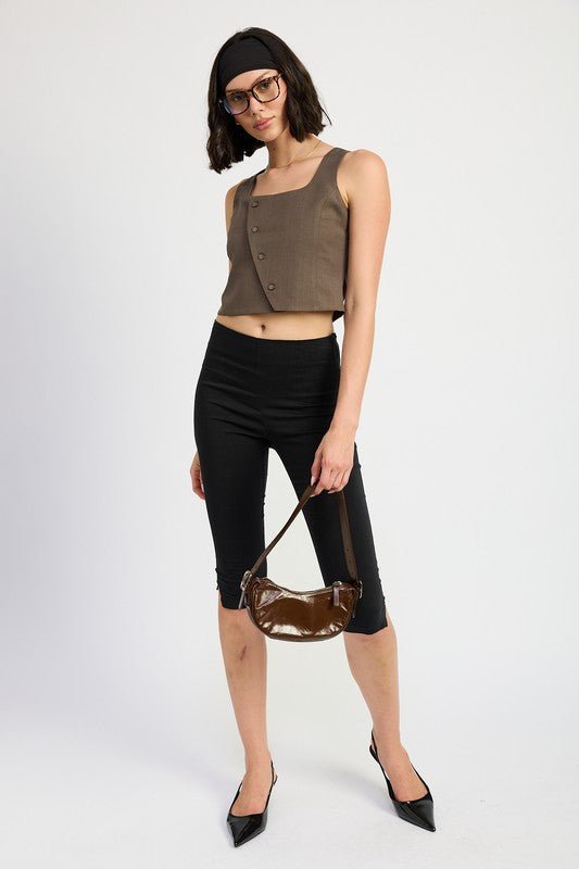 ASYMMETRICAL VEST TOP - Mack & Harvie