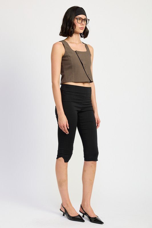 ASYMMETRICAL VEST TOP - Mack & Harvie