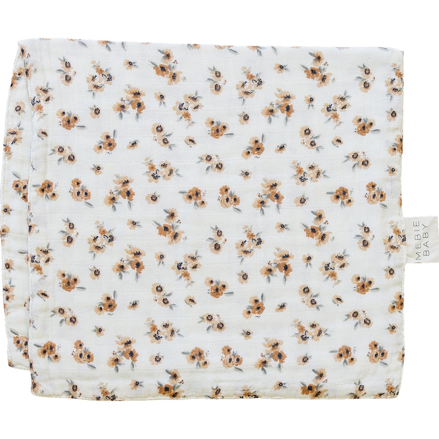 Autumn Bloom Muslin Burp Cloth - Mack & Harvie