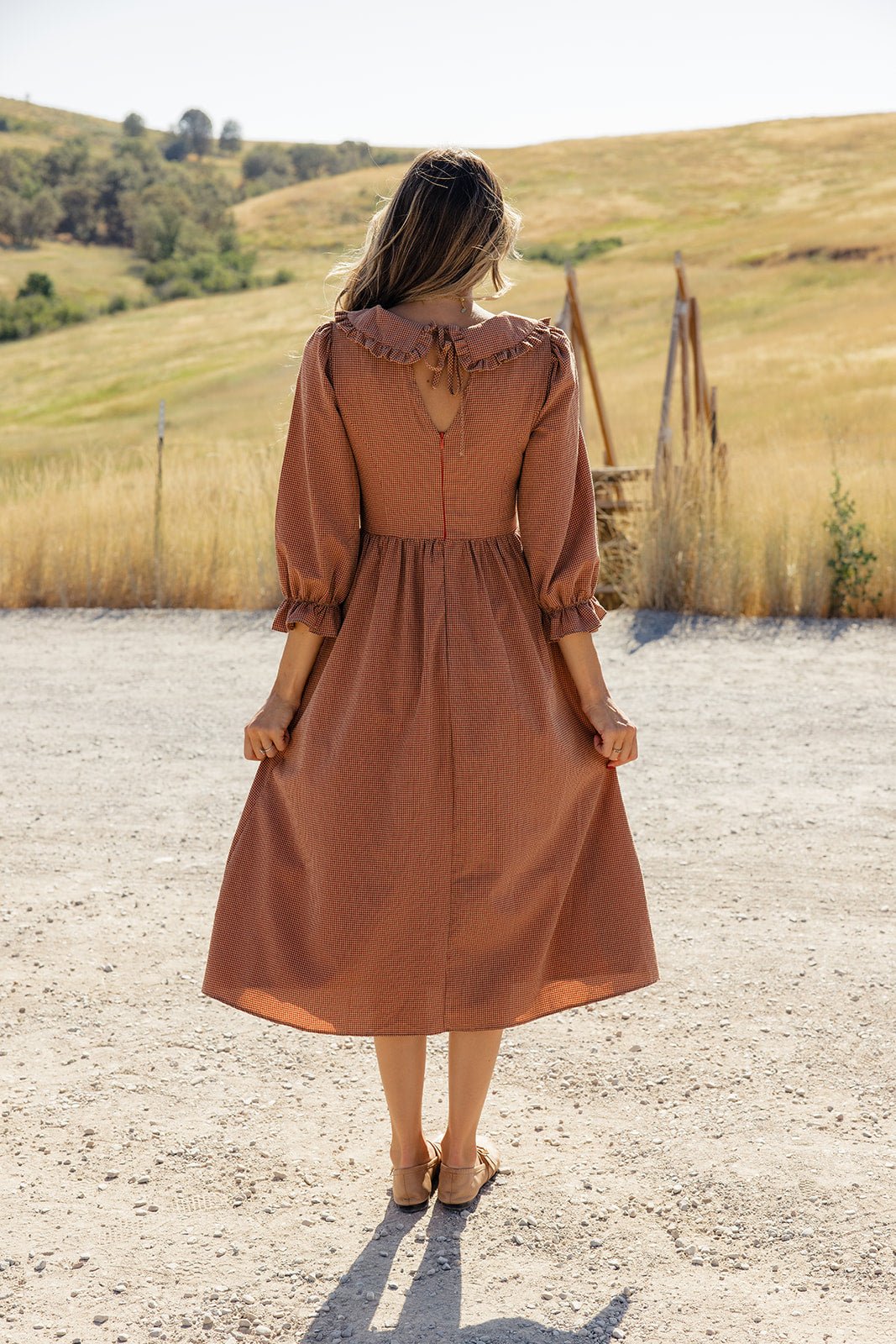 Avalanche Collared Midi Dress - Mack & Harvie