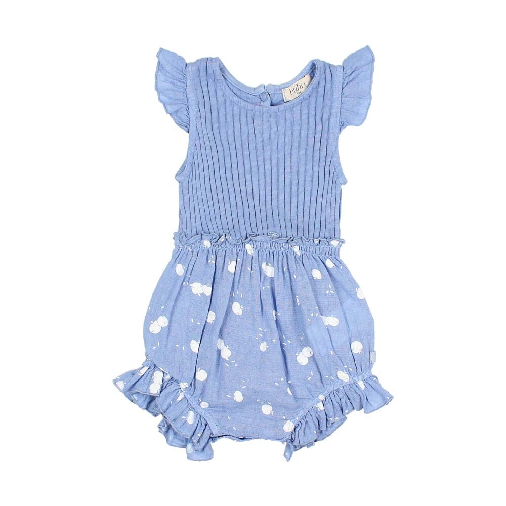 Baby Apple Romper - Bluette - Mack & Harvie