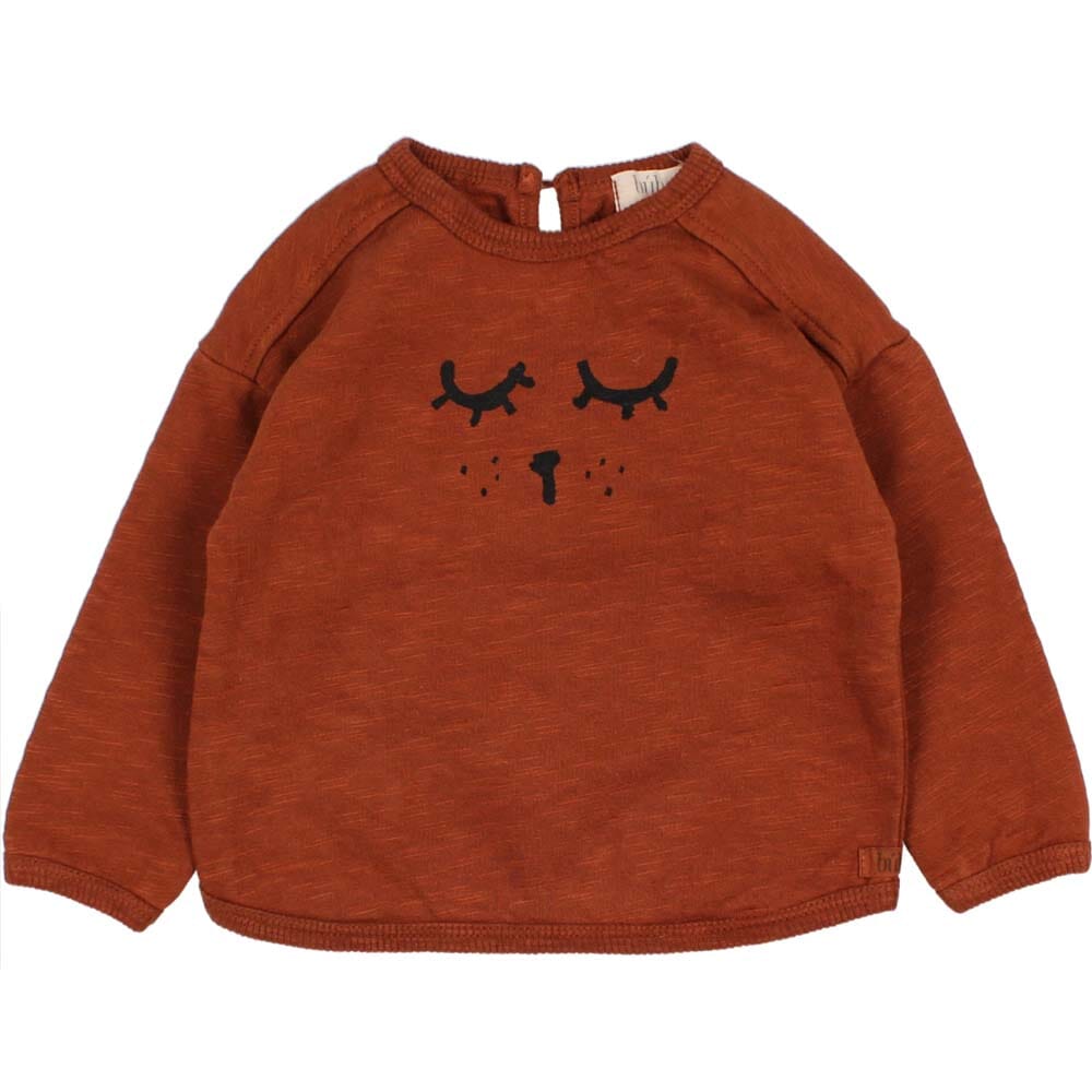 Baby Fleece Sweatshirt - Rust - Mack & Harvie