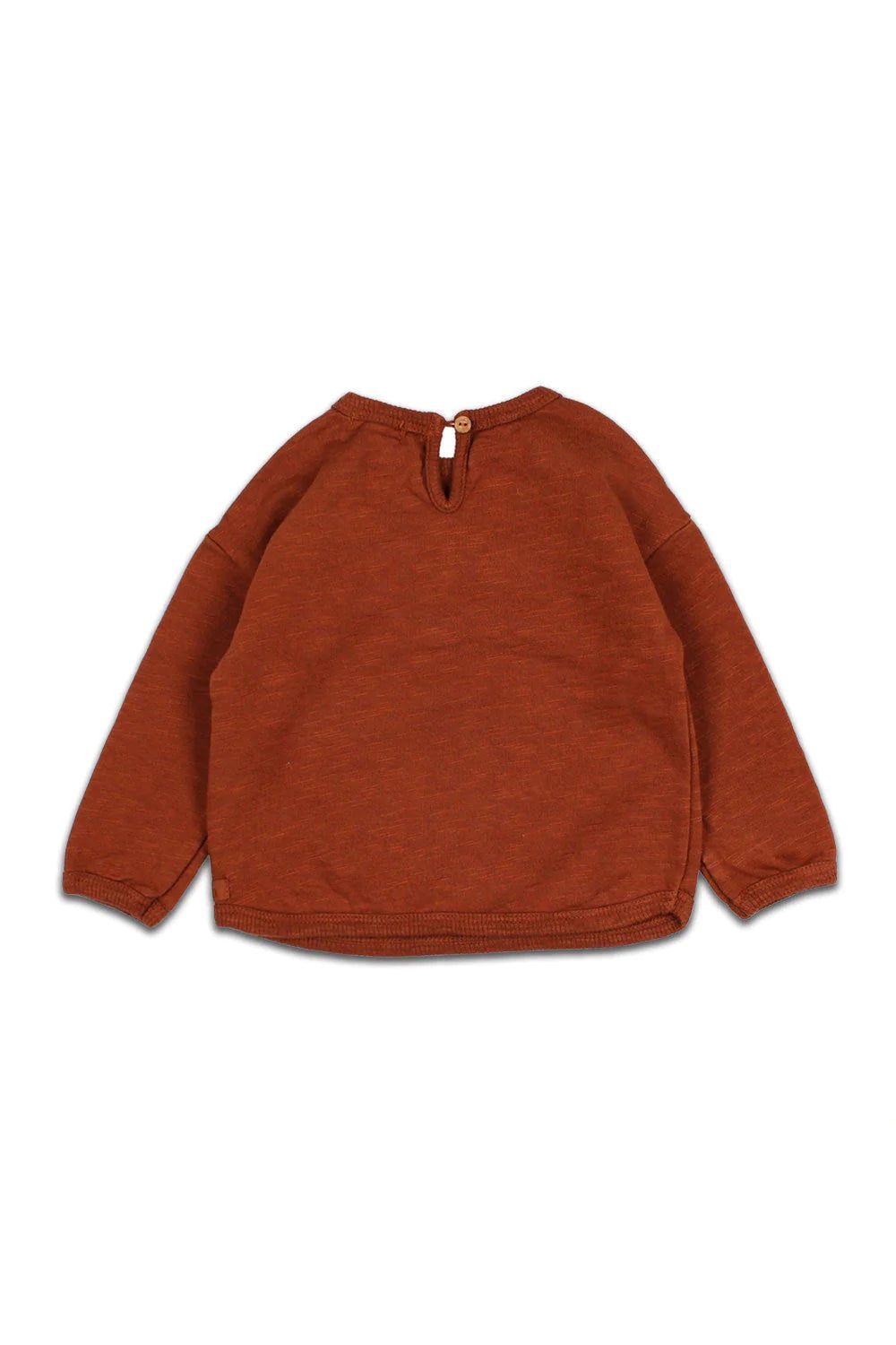 Baby Fleece Sweatshirt - Rust - Mack & Harvie