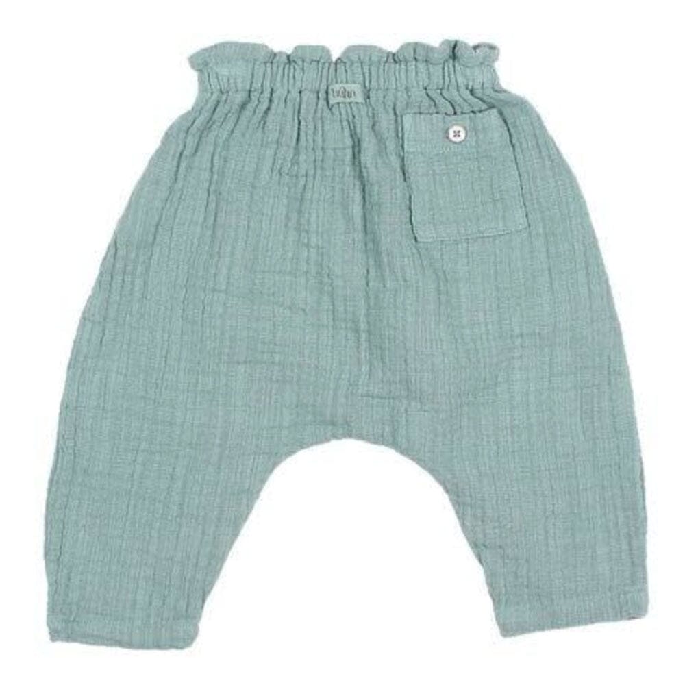 Baby Muslin Pants - Sea Pine - Mack & Harvie