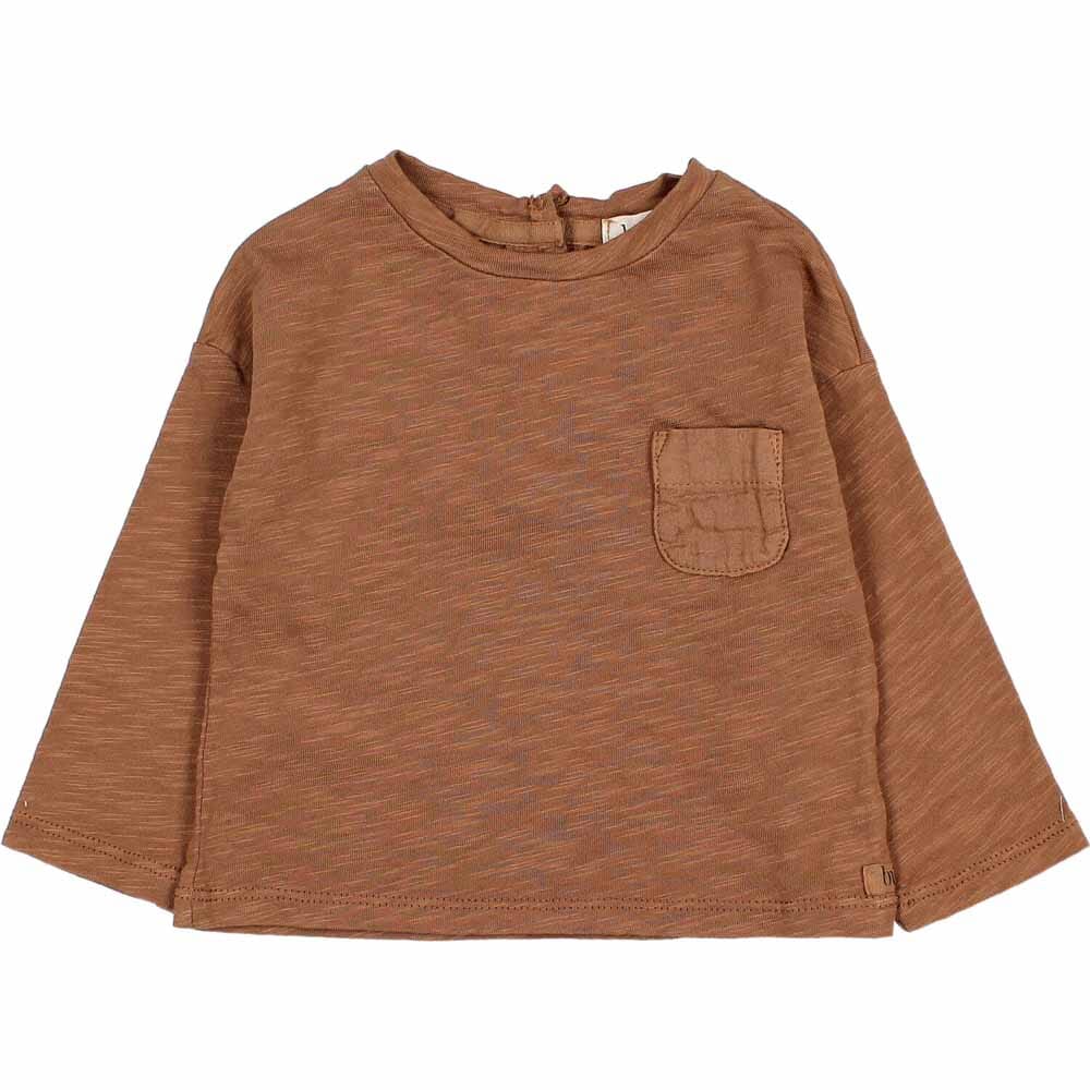 Baby Pocket T-Shirt - Muscade - Mack & Harvie