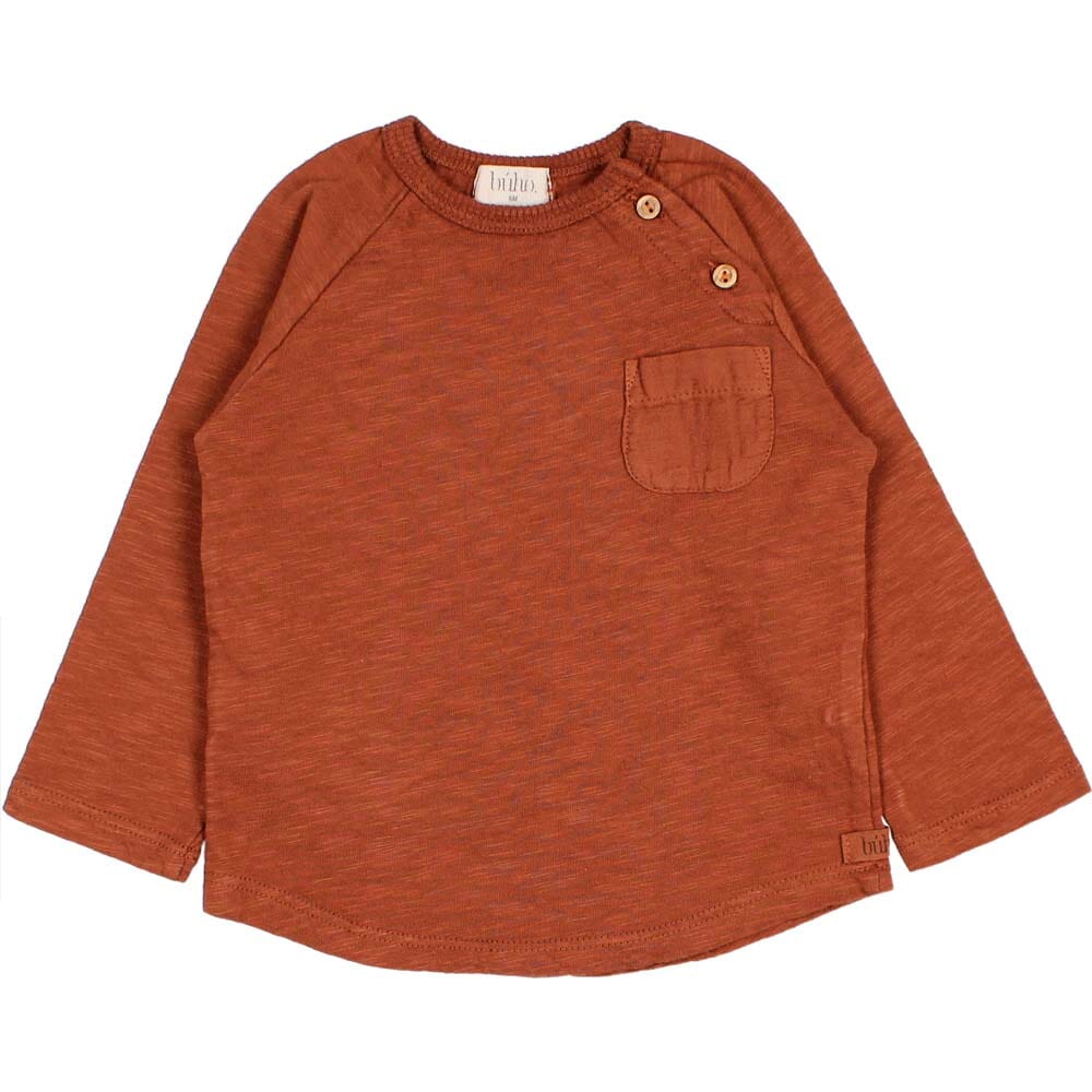 Baby Pocket T-Shirt - Rust - Mack & Harvie