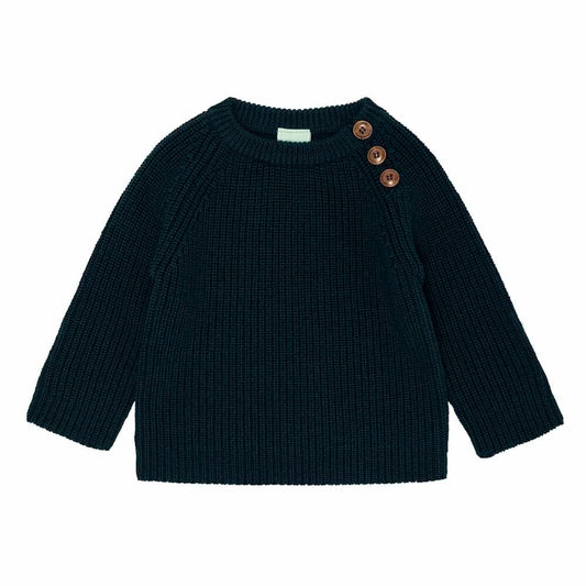 Baby Rib Sweater - Teal - Mack & Harvie