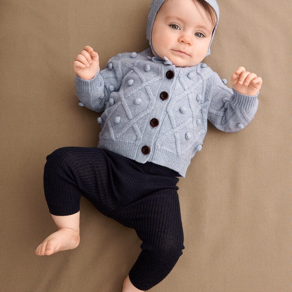 Baby Slim Leggings - Dark Navy - Mack & Harvie