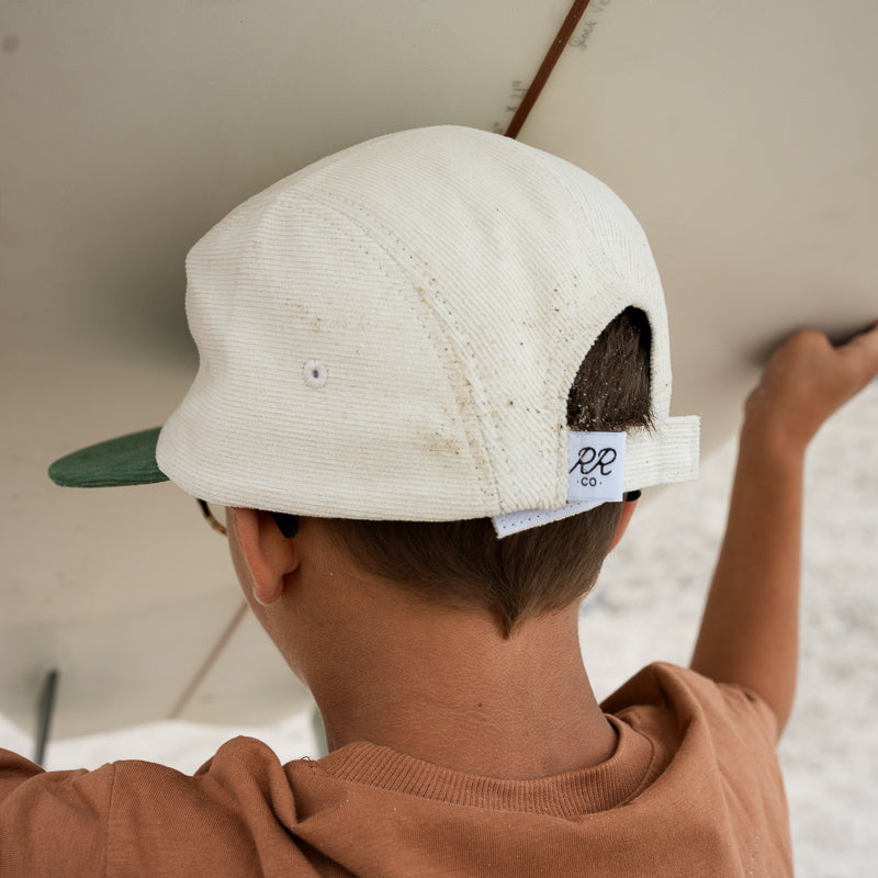 Palm Tree Corduroy Five-Panel Hat