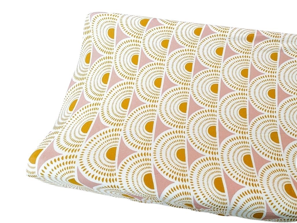 Bamboo Changing Pad Cover - Vintage Sunshine - Mack & Harvie