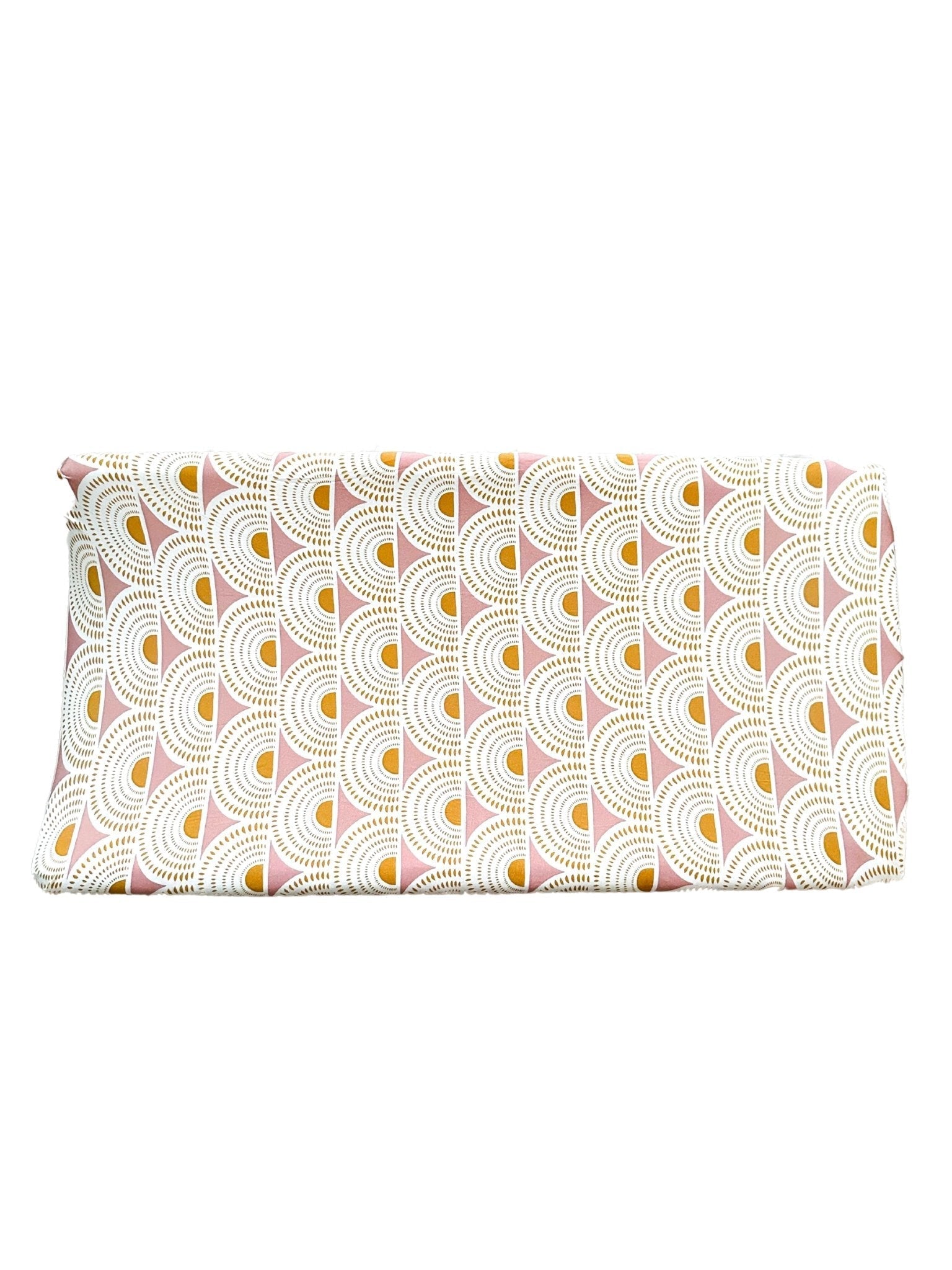 Bamboo Changing Pad Cover - Vintage Sunshine - Mack & Harvie