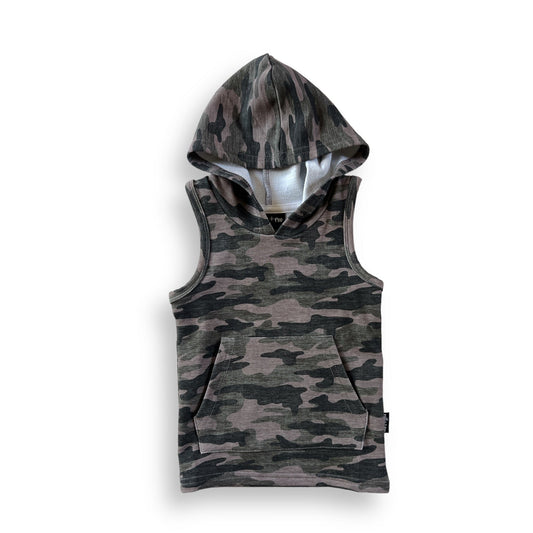 BAMBOO HOODIE TANK - Chris Camo - Mack & Harvie