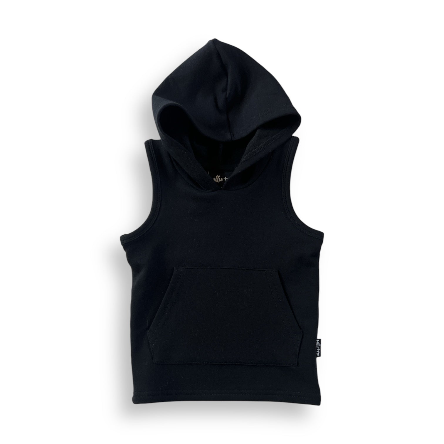 BAMBOO HOODIE TANK - Midnight - Mack & Harvie