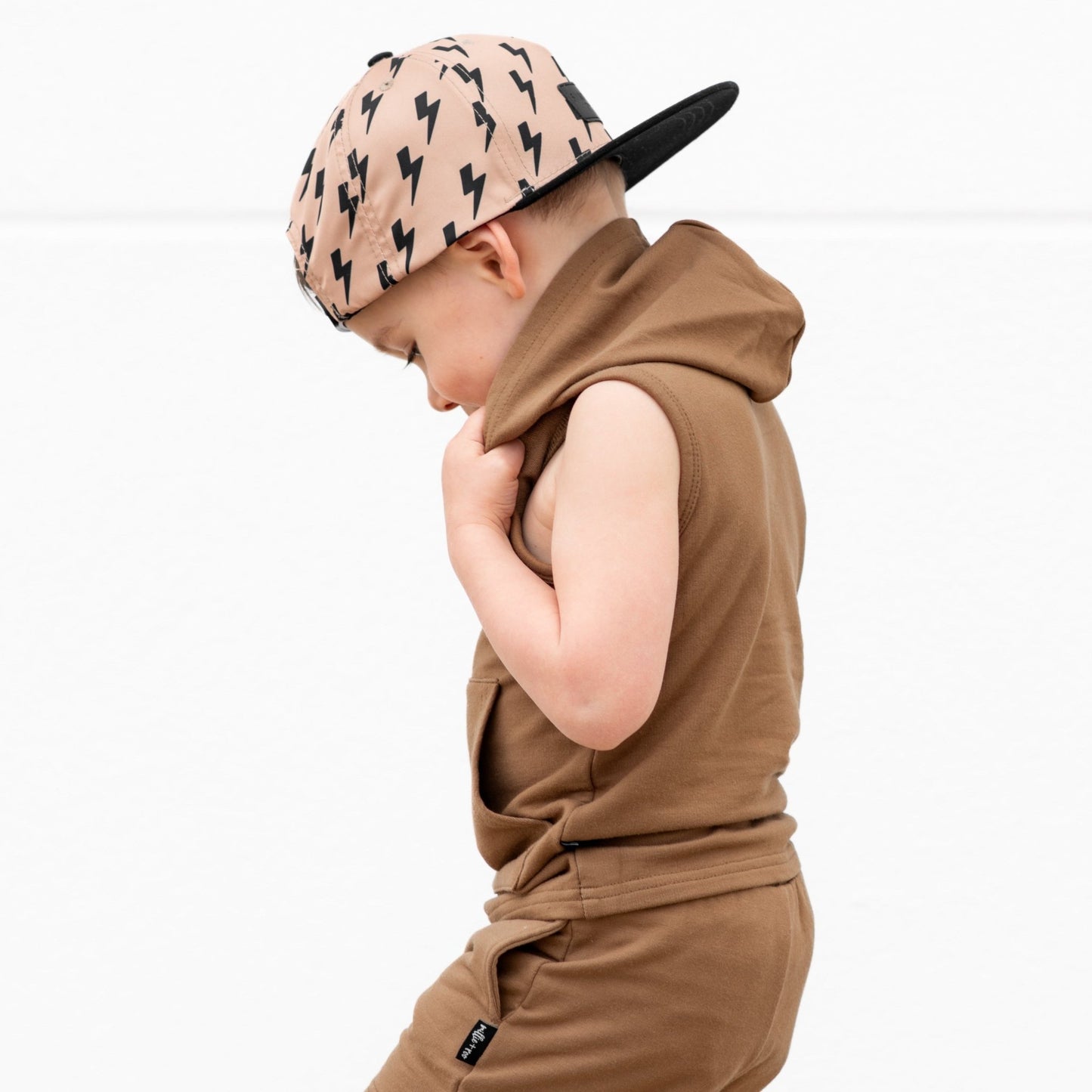 BAMBOO HOODIE TANK - Mocha - Mack & Harvie