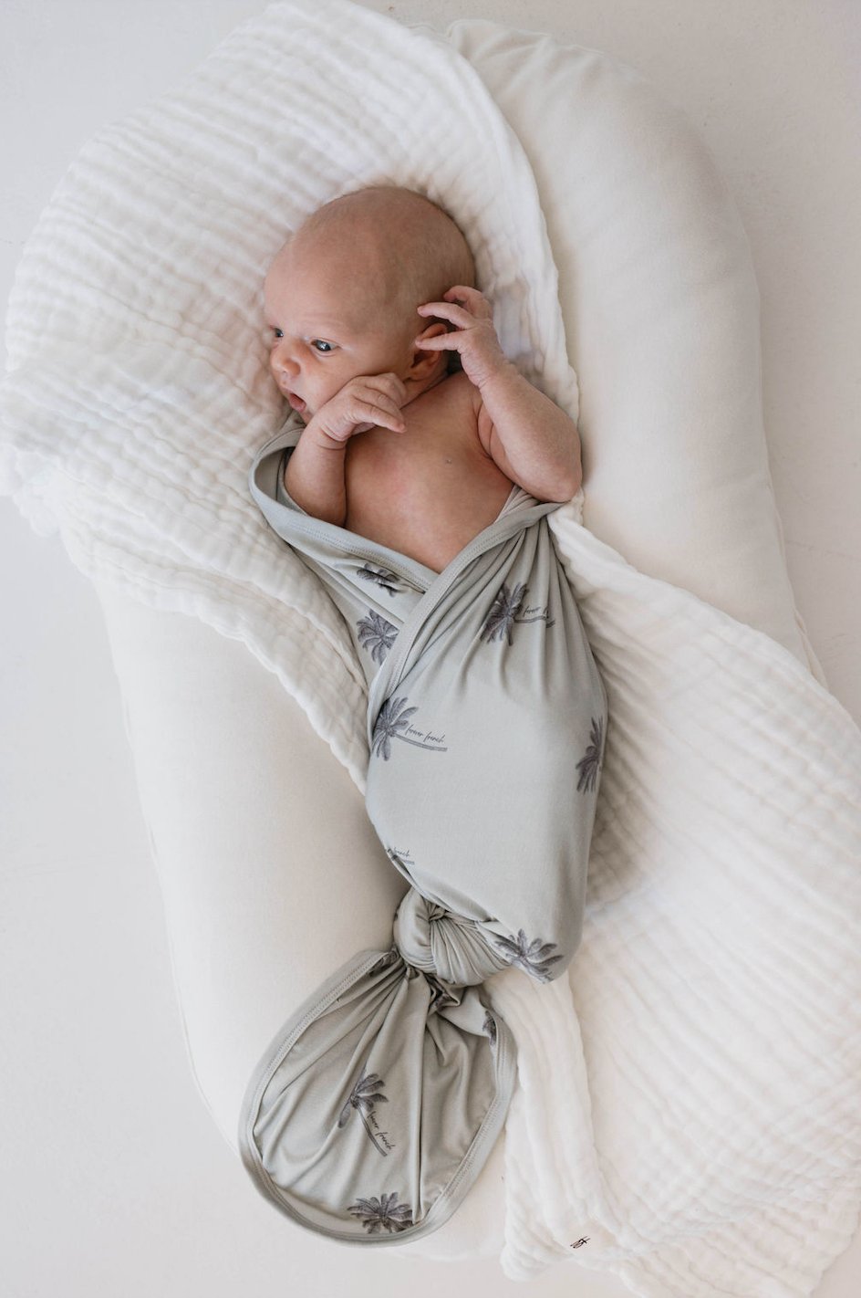 Bamboo Infant Swaddle | Summer Dreamin - Mack & Harvie