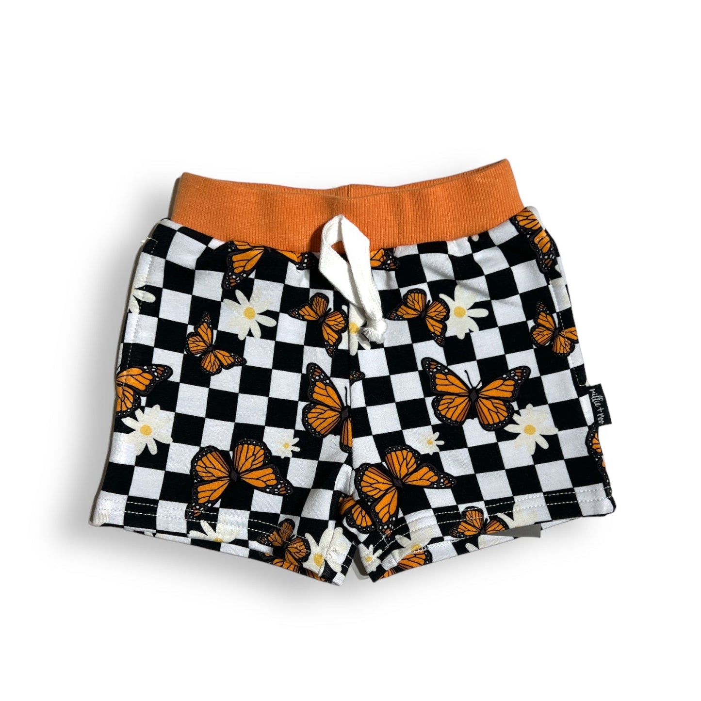 BAMBOO JOGGER SHORTS - Butterflies - Mack & Harvie