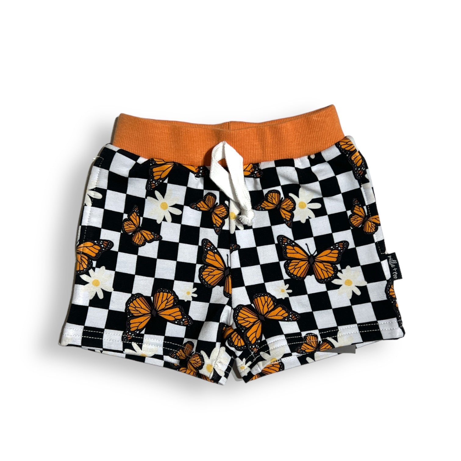 BAMBOO JOGGER SHORTS - Butterflies - Mack & Harvie