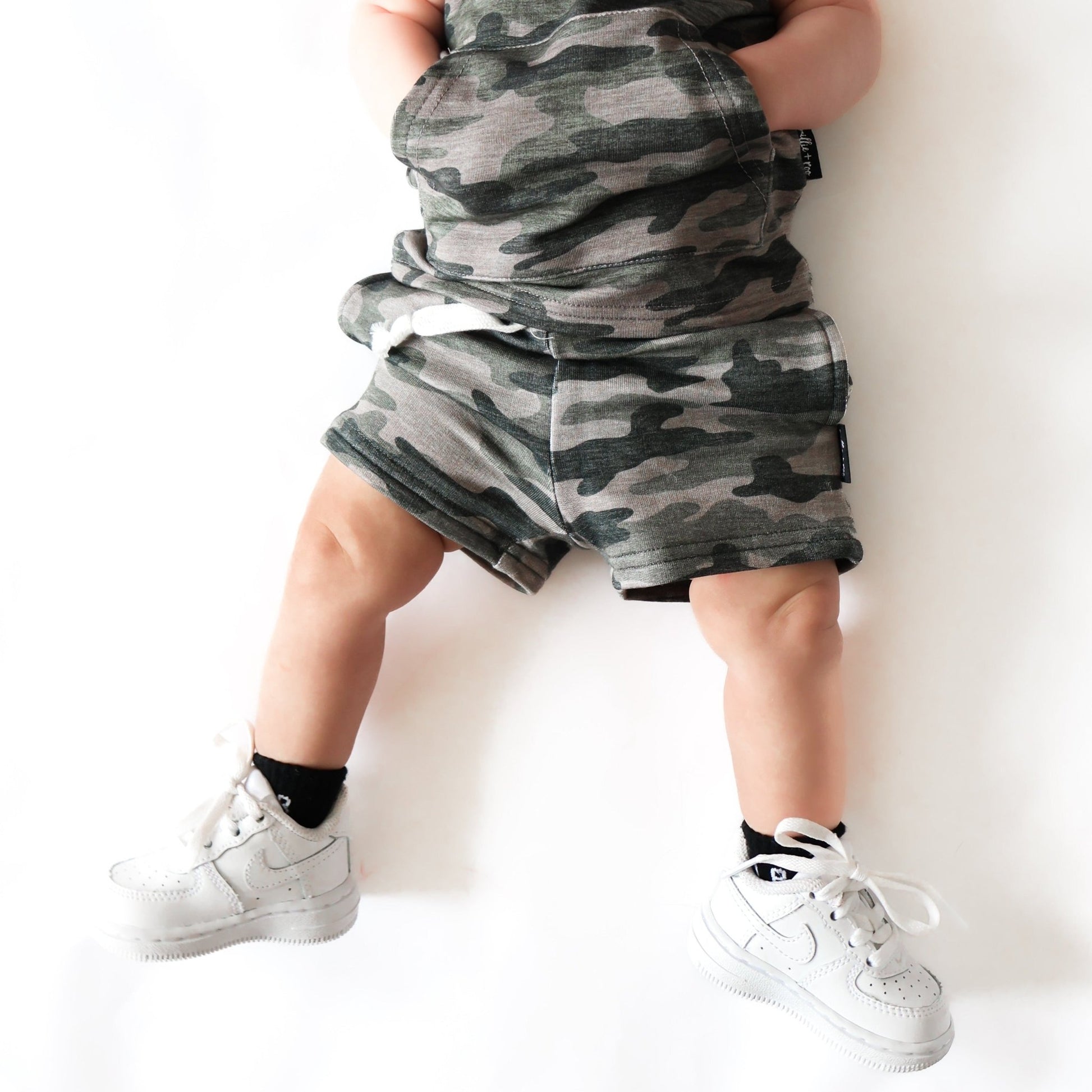 BAMBOO JOGGER SHORTS - Chris Camo - Mack & Harvie