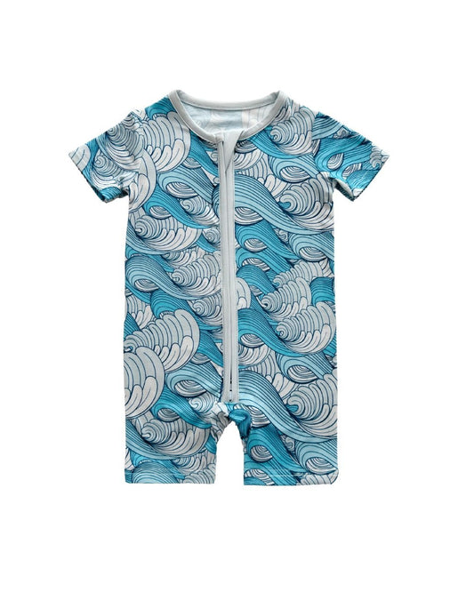 Bamboo Shorty Romper | Delmar - Mack & Harvie